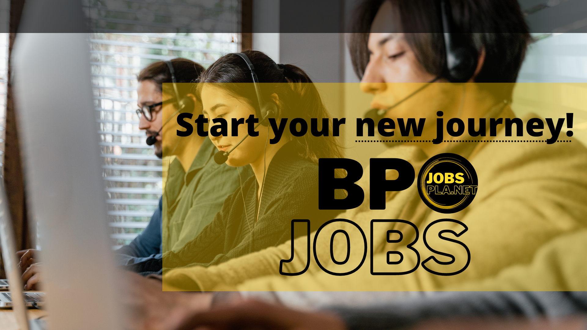 Start your BPO/Call Center career today!